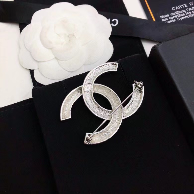 Ghim Cài Áo Hình Chữ C Phong Cách Retro Thời Trang