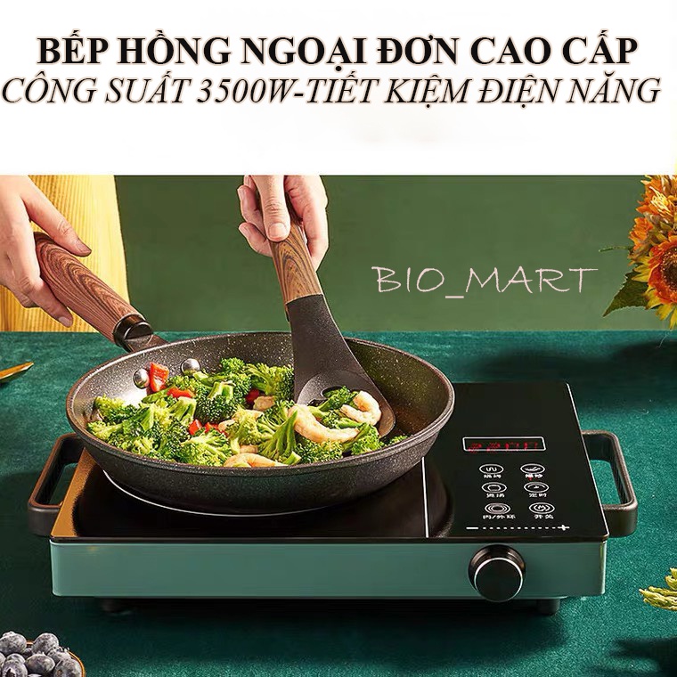 (3500W) Bếp hồng ngoại đơn cảm ứng Kalas nội địa cao cấp không kén nồi, công suất mạnh, Tiết kiệm điện năng