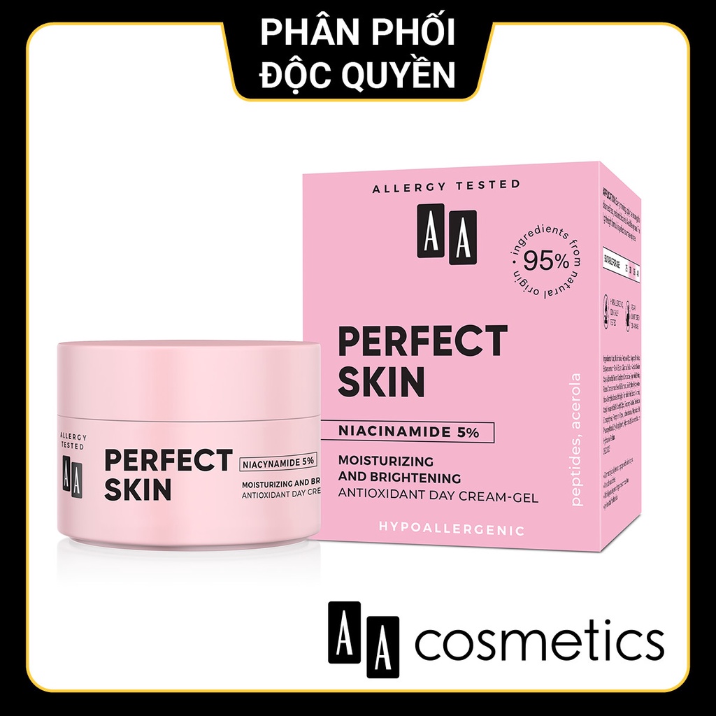 Kem làm đẹp da AA Cosmetics Perfect Skin Niacinamide 5% lọ 50ml