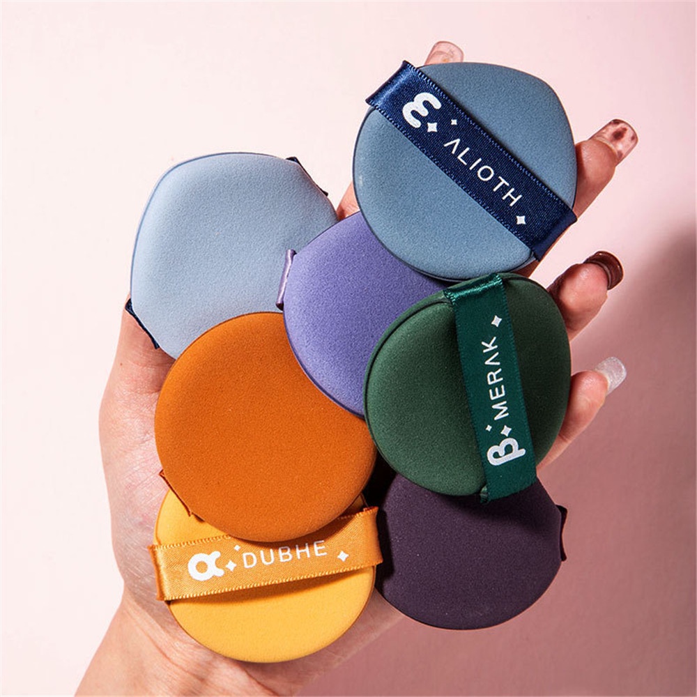 Set 7 Mút Trang Điểm Mềm Mịn Có Thể Sử Dụng Ướt Và Khô Qipin