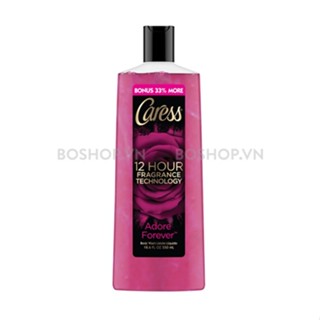 Sữa tắm caress 12 hour adore forever hương hoa hồng caress xuất xứ Mỹ 550ml