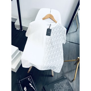 ÁO THUN HỌA TIẾT DIOR NỬA THÂN HOTTREND 2022