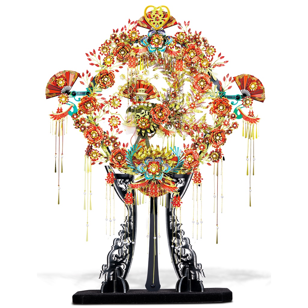 Bộ mô hình lắp ráp quạt 3D PIECECOOL bằng kim loại dùng làm quà tặng sinh nhật cho bạn gái