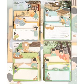 [SIÊU RẺ, SIÊU KUTE ]Giấy note nhiều kiểu dáng đáng yêu, nhiều cỡ