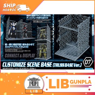 Mô hình lắp ráp Bandai 30MM Phụ Kiện Customize Scene Base - Truss Base Ver