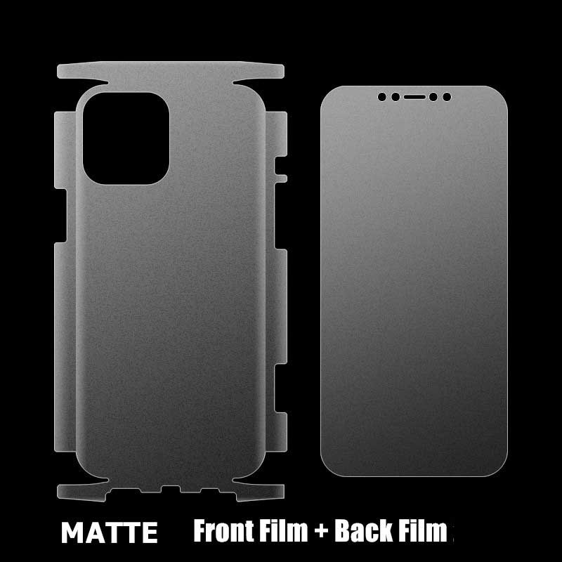 Phim Dán Hydrogel TPU Bảo Vệ Toàn Diện 360 Độ Cho iPhone 11 12 13 14 Pro Max Mini X XS Max XR 6 6S 7 8 14 Plus