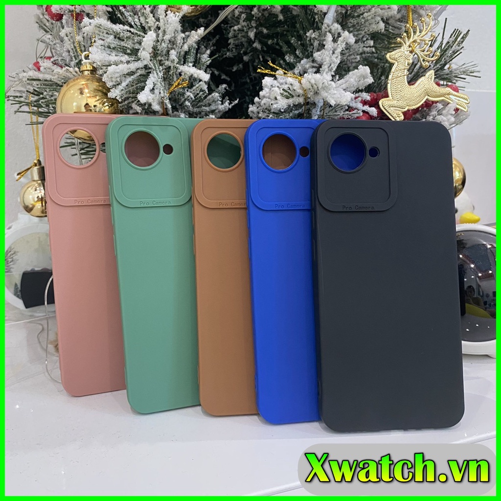 Ốp lưng dẻo màu Realme C30S C30 4g Narzo 50i prime bảo vệ camera