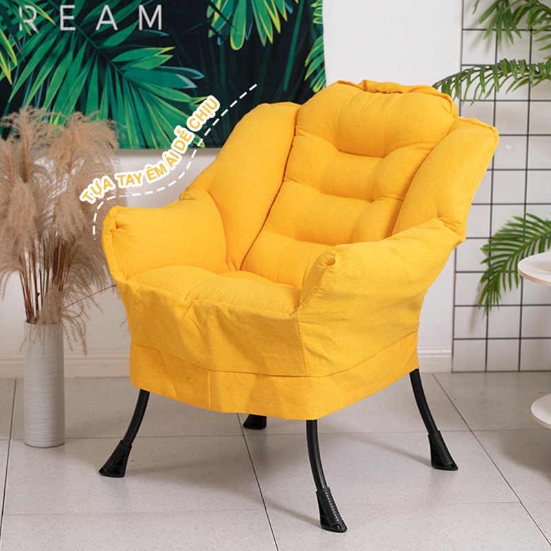 Ghế ngồi thư giãn tiện lợi sang trọng cho phòng sách phòng khách decor