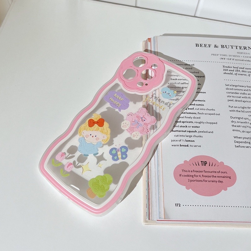 Case ốp lưng iPhone hoạt hình công chúa chibi dễ thương cho iPhone 14 13 12 11 XS X 6 6S 7 8 Pro Max Plus Tiệm Nhà Sol