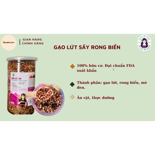 Gạo lứt sấy rong biển ăn liền bh.nong hộp 200g