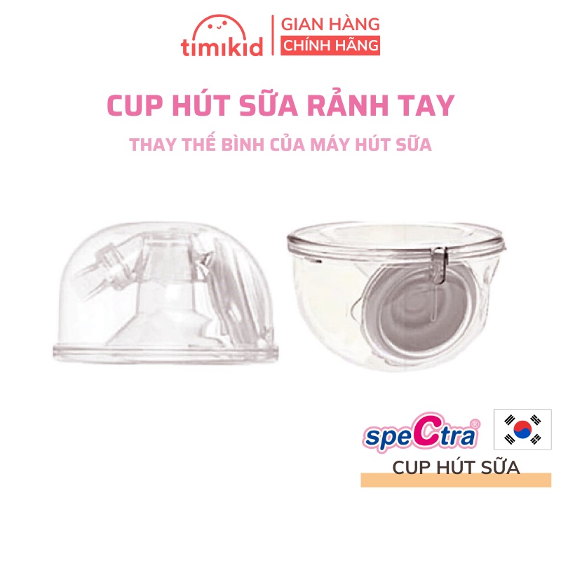Bộ Cup Hút Sữa Rảnh Tay Spectra Handsfree Chính Hãng Hàn Quốc (Size 24/28mm)