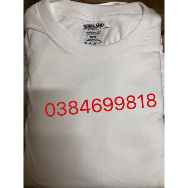 Áo phông Kirkland hàng VN