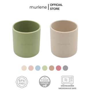 Murlene - Cốc uống nước bằng silicone cho bé