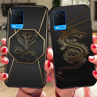 Ốp lưng điện thoại oppo a54 4g / oppo a54 5g rồng rắn phong cách phái mạnh