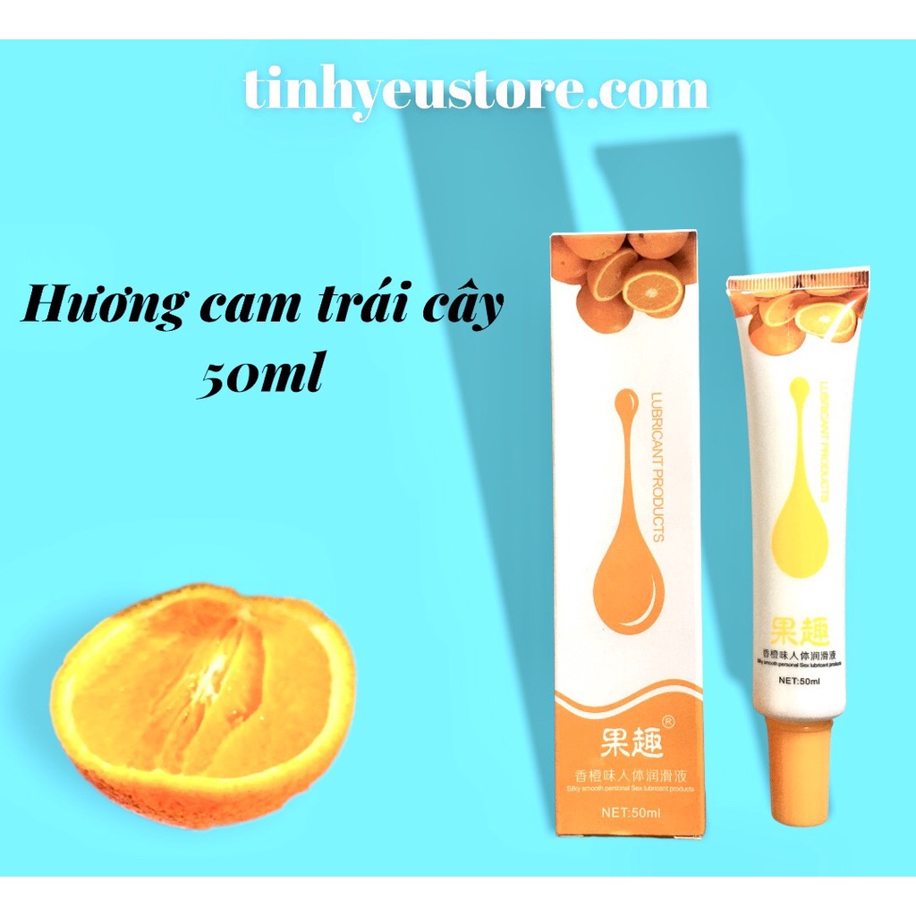Gel bôi trơn Hương Cam trái cây 50ml