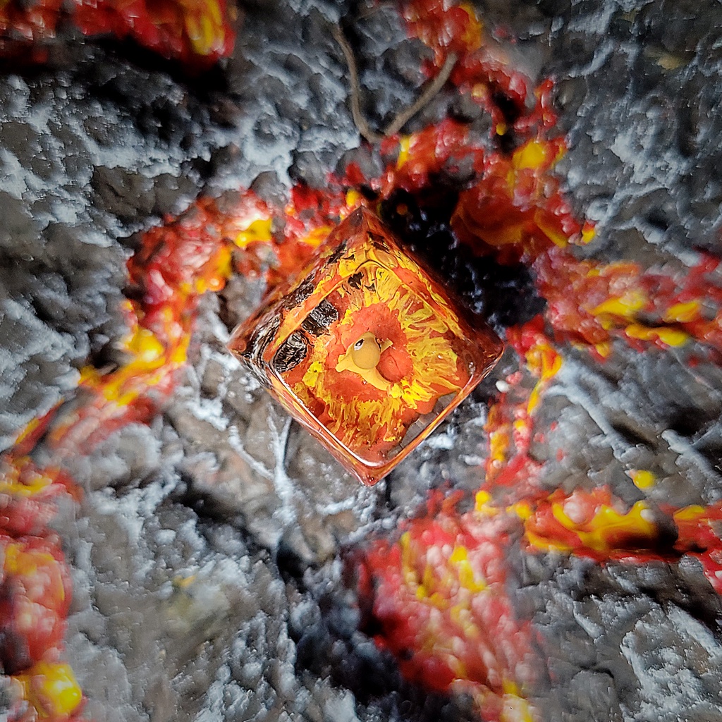 Keycap Charmander - Keycap Pokemon - keycap anime