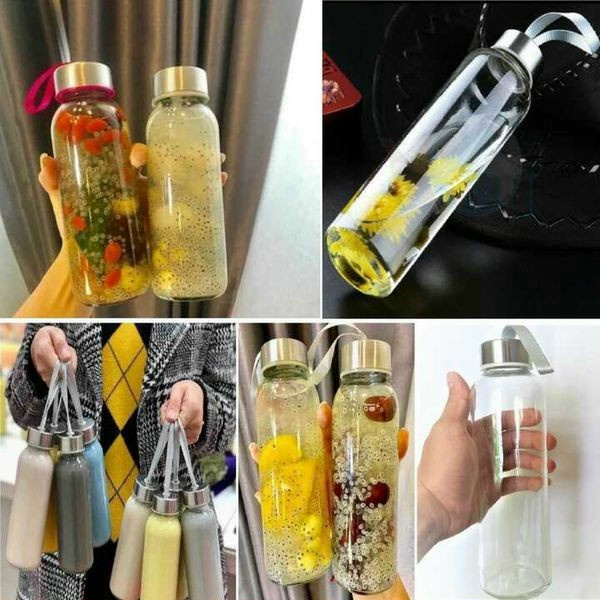 SÉT 2 BÌNH THỦY TINH CÓ DÂY TREO NHÀ EM VỀ THÊM NHÉ