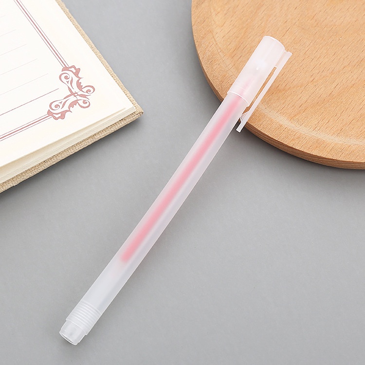 Bút Mực gel Nhám Trong Suốt Dùng Cho Văn Phòng B10