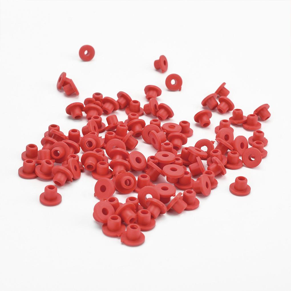 Set 100 Vòng Đệm Mềm Bằng Silicon Hình Chữ O Cho Kim May