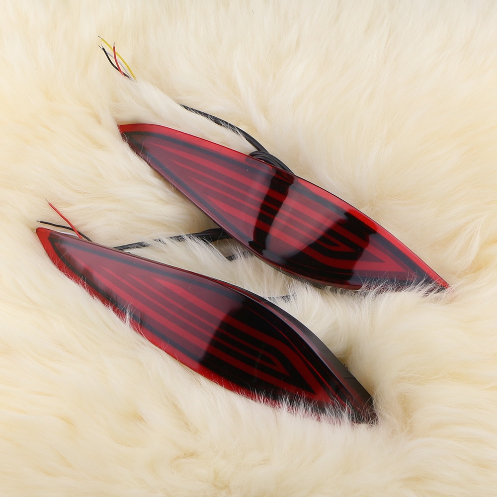 1 Cặp Đèn Led Phản Quang Gắn Cản Sau Xe Hơi Toyota RUSH 2018 2019 2020 2021 +