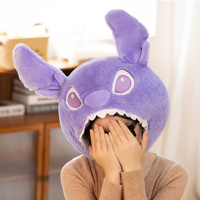 Mũ Len Hình Stitch Hoạt Hình Sáng Tạo Dễ Thương Vui Nhộn Ag1 Dành Cho Nam Nữ Làm Đạo Cụ Chụp Ảnh Trực Tiế