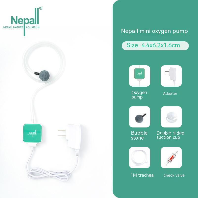 Máy Bơm Oxy Mini Không Ồn Cho Bể Cá Cảnh