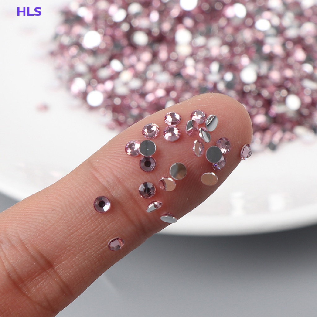[HLS] Hộp 10000 Hạt Kim Cương Giả Pha Lê AB 3MM Trang Trí Móng Tay Nghệ Thuật
