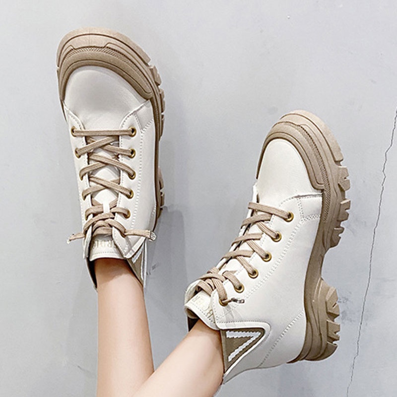 One more shoes Giày Thể Thao Cổ Cao Thời Trang Hàn Cho Nữ