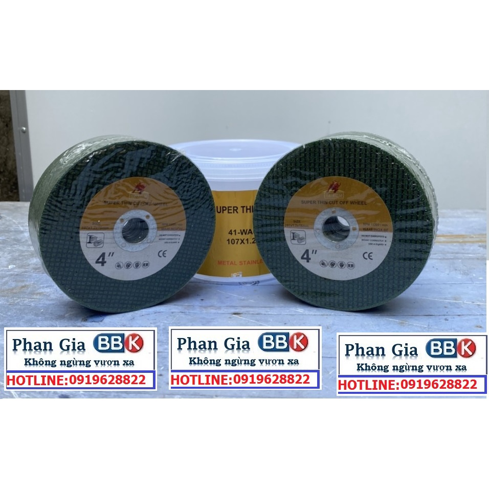 Combo Đá cắt kim loại, cắt sắt thép inox - Chính Hãng CUTING