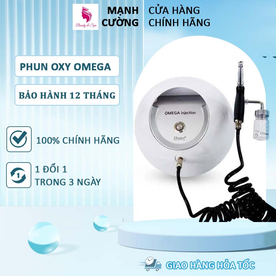 Máy phun Oxy Jet Omega Mini (Chuẩn Hàn)