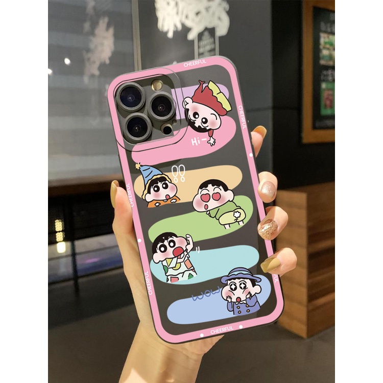 Ốp Điện Thoại Viền Vuông Hình Doremon / Cậu Bé Bút Chì Cho Xiaomi Redmi Note 11 Pro 5G 11S 10 Pro 4G 10S Redmi 10C 9C A1