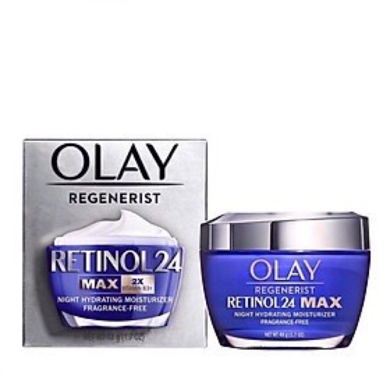 [ Hàng mỹ] Kem ban đêm Olay Regenerist Retinol 24 Peptide cải thiện da