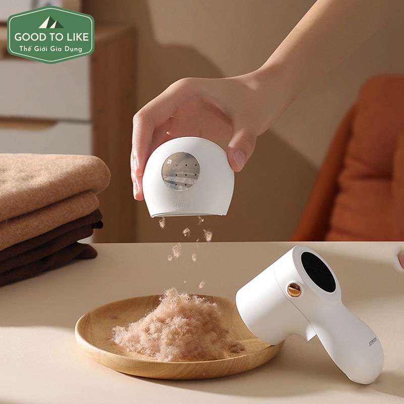 Máy Cắt Lông Xù Quần Áo Joyroom Loại Bỏ Xù Xơ Vải Trên Mọi Bề Mặt,Máy Cắt Lông Xù Đa Năng Không Dây Công Suất Lớn