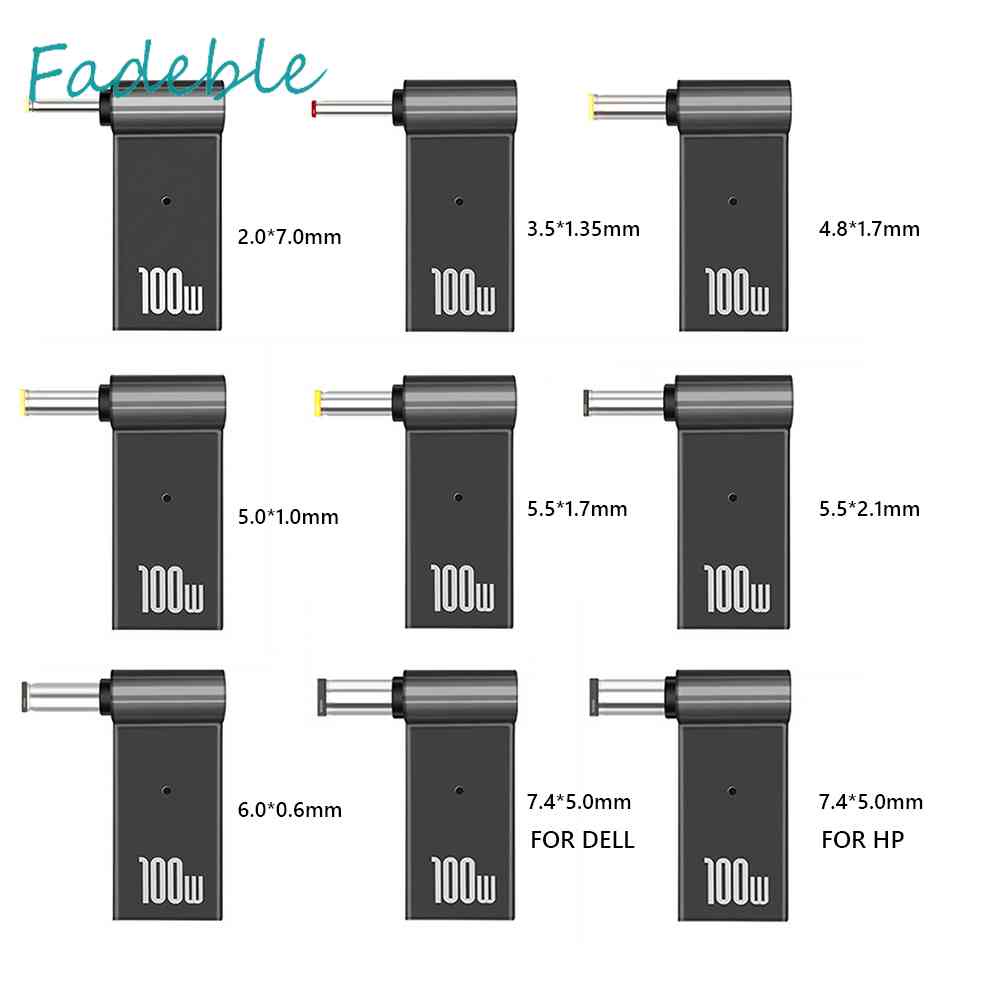 Đầu Nối Nguồn USB Type-C 100W Cho Laptop