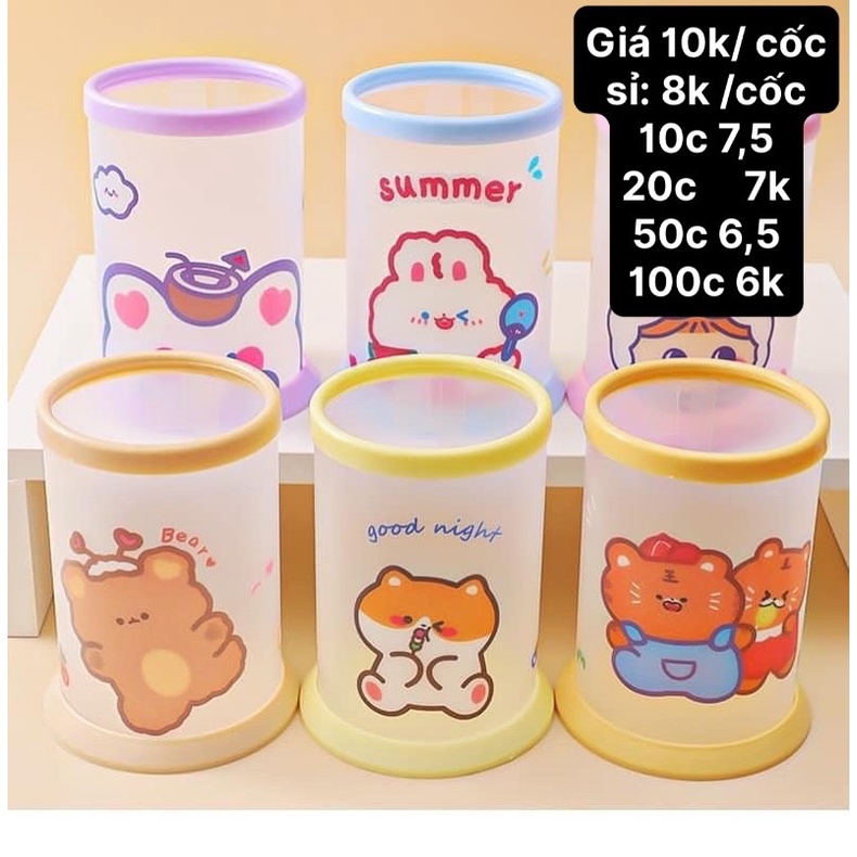 Ống gấp gọn đựng bút (cốc)