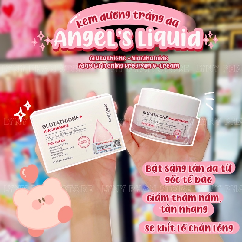 Kem dưỡng ANGEL’S LIQUID 7 day Whitening Program
