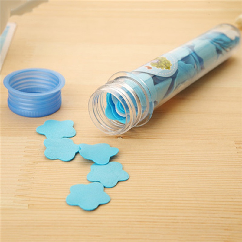 Ống Đựng Xà Phòng Giấy Hình Bông Hoa mini Tiện Lợi Du Lịch 2023