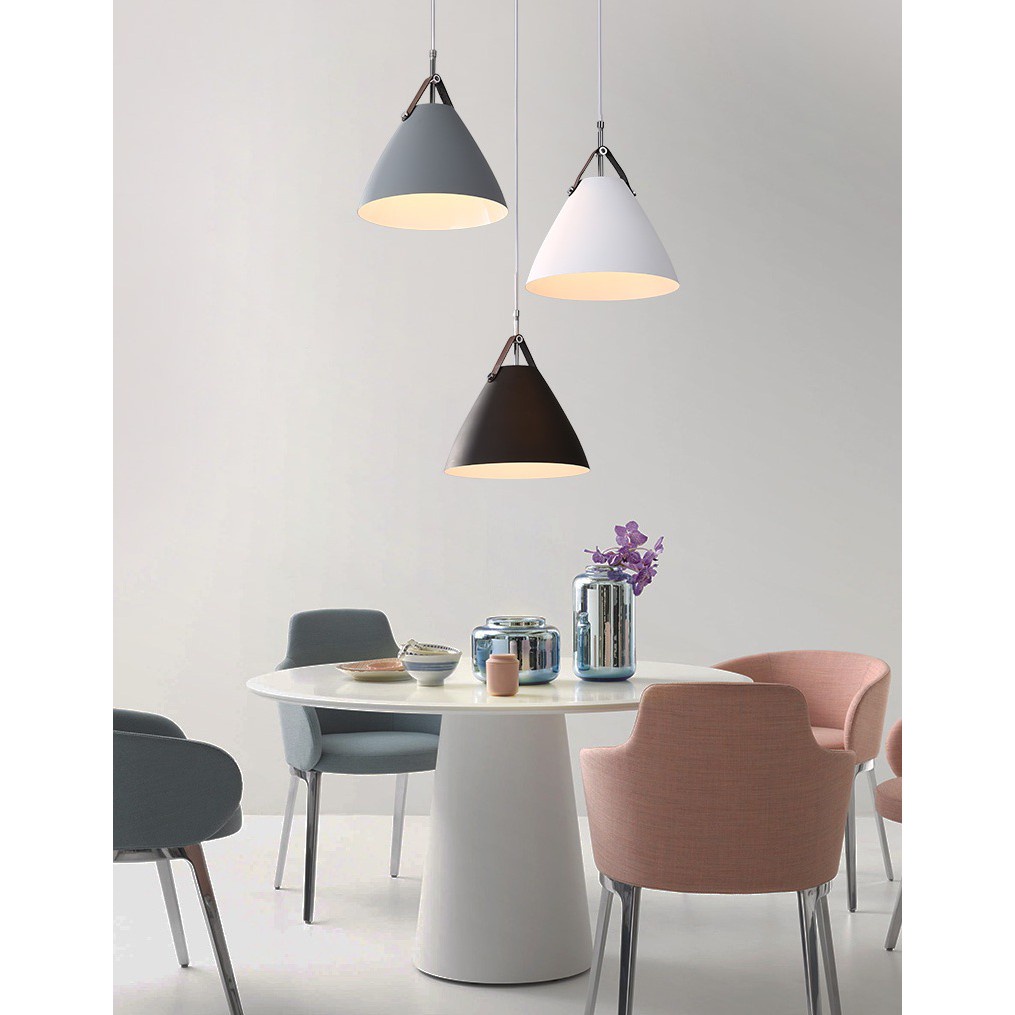 Đèn thả cao cấp hiện đại, sang trọng kèm bóng LED chuyên dụng trang trí bàn ăn, phòng khách TRUNDER - BLUSKY