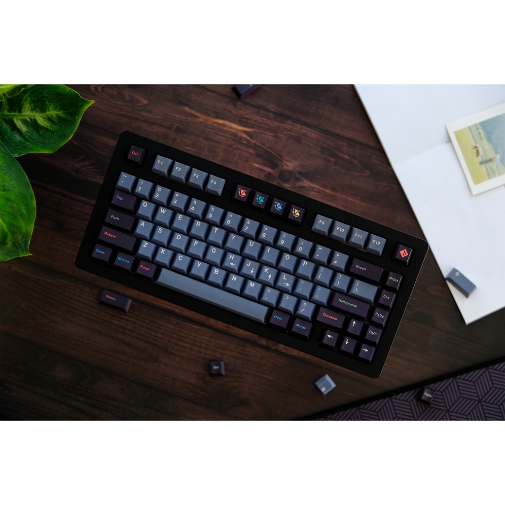 Keycap lập trình GMK, 129 phím PBT Keycaps Cherry Profile DYE-SUB Cá nhân hóa GMK Keycaps cho bàn phím cơ