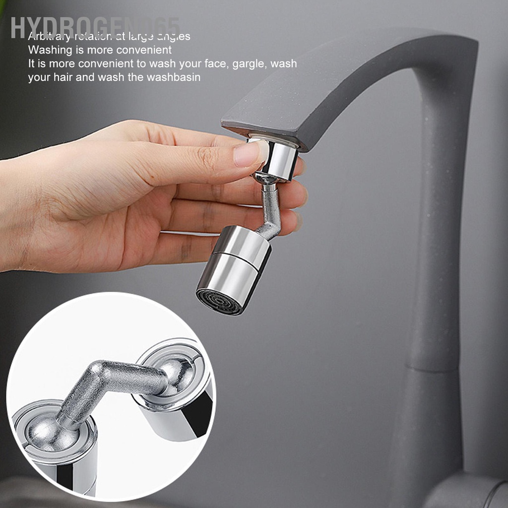 Hydrogen065 Bộ mở rộng vòi xoay 360 độ đa năng Tất cả bằng đồng Máy sục khí chống bắn tung tóe cho nhà bếp