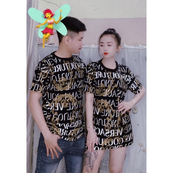 Áo thun Versace Hoạ tiếc - 100% Coton