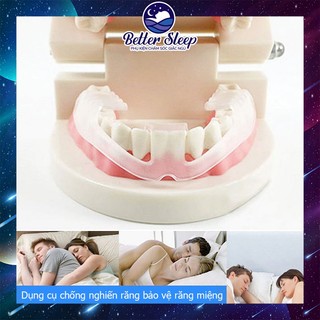 Dụng cụ chống nghiến răng, bảo vệ răng miệng silicon #9 #cnn