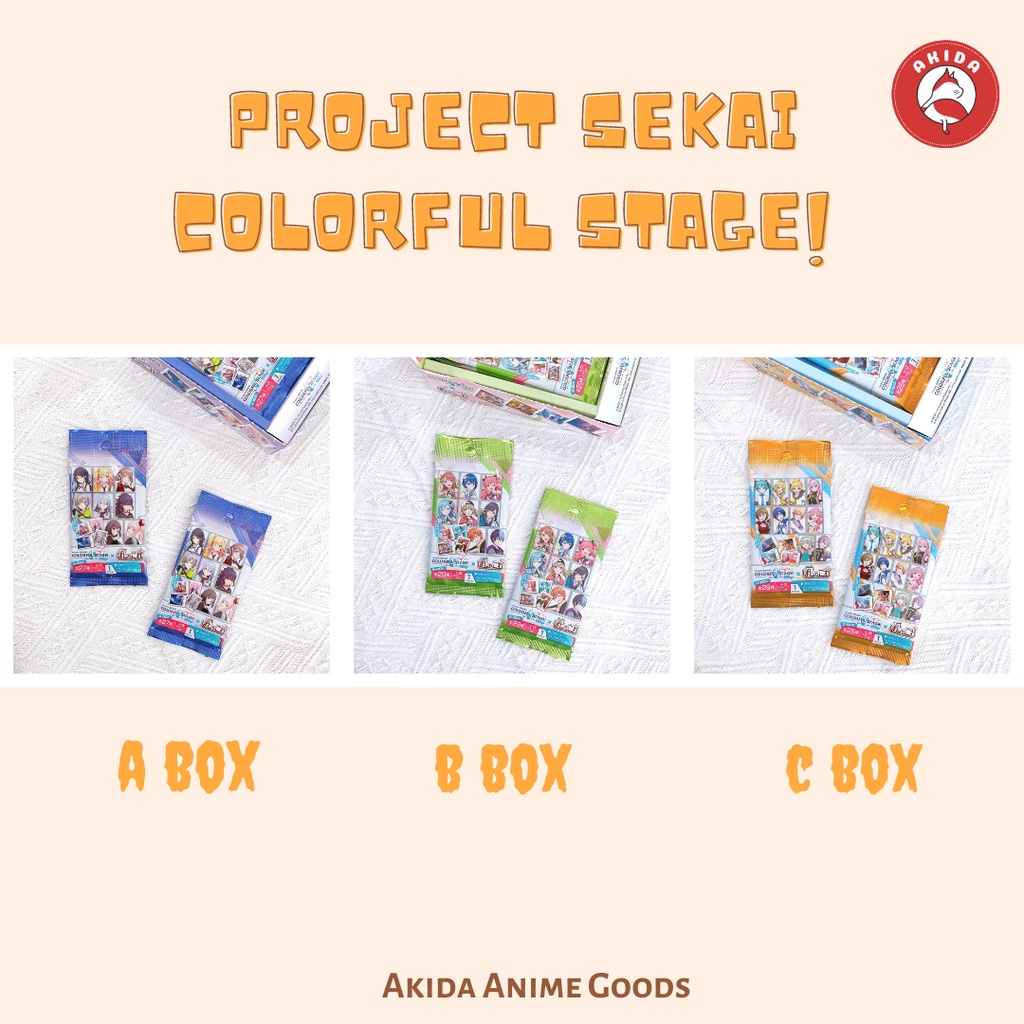 Pack random/ thẻ nhân phẩm - polaroid - project sekai colorful stage vocaloid miku