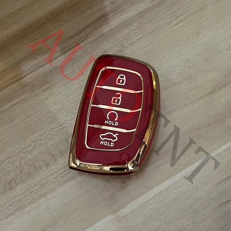 Ốp Chìa Khóa 4 Nút 5 Nút 7 Nút Cao Cấp Cho Hyundai creta 2021 Tucson L Genesis
