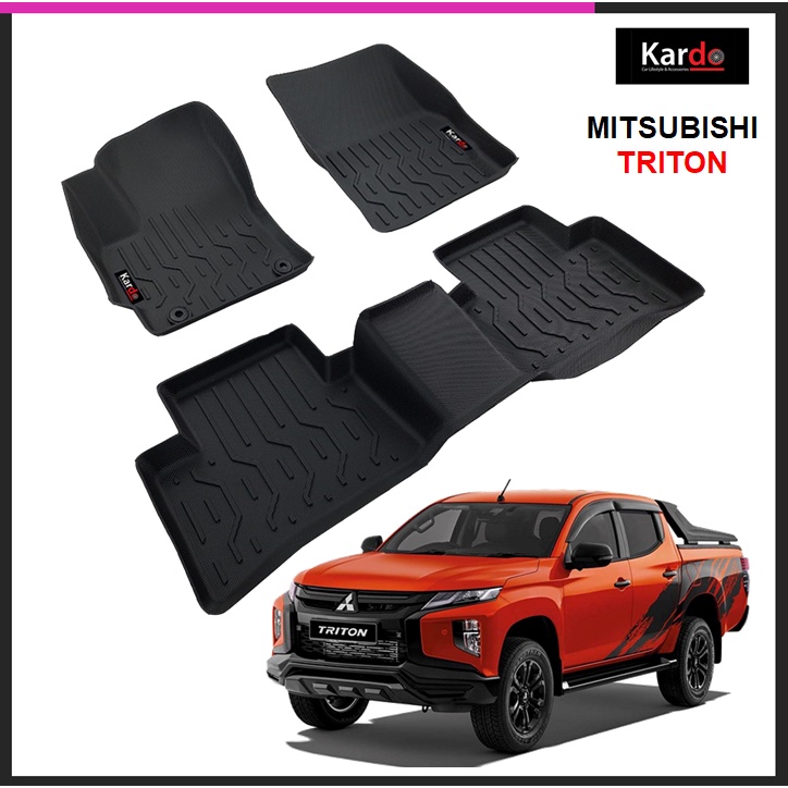 THẢM KHAY LÓT SÀN OTO KARDO CHO XE TRITON