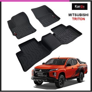 Thảm khay lót sàn oto kardo cho xe triton