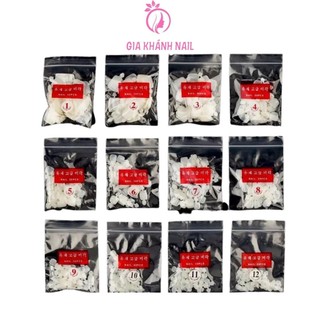 móng nối đắp gel ( 500 móng - loại túi )siêu rẻ