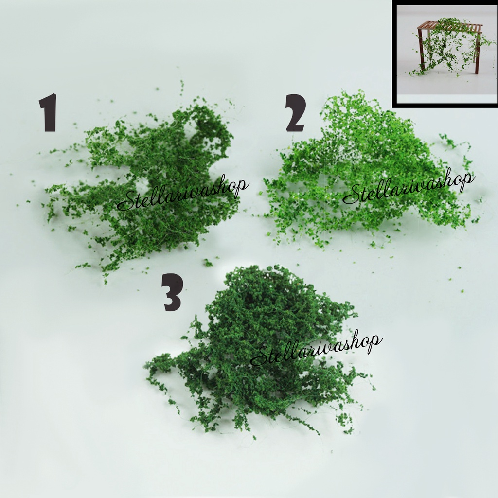 Mô hình decor chậu cây 10gr dây leo trang trí nhà mô hình, tiểu cảnh, terrarium