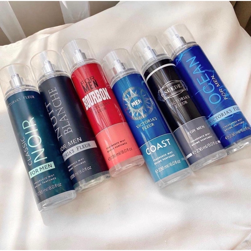 Xịt thơm toàn thân bodymist cho Nam 236ml Victoria Fleur