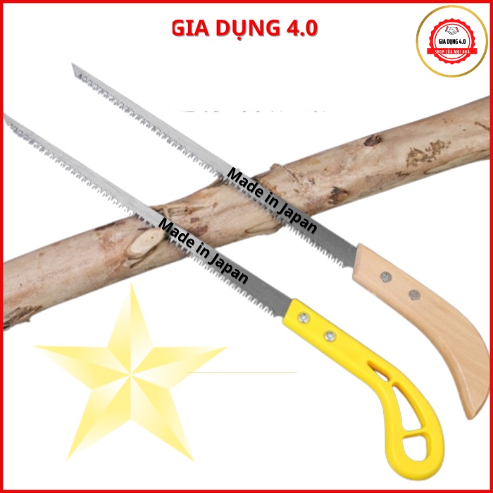Cưa cành cầm tay mini Nhật Bản cưa lách cây cảnh, cây bonsai bằng thép không gỉ